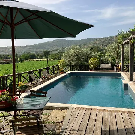 Villa Delizioso E Particolare Casale Con Piscina,cortona Cortona